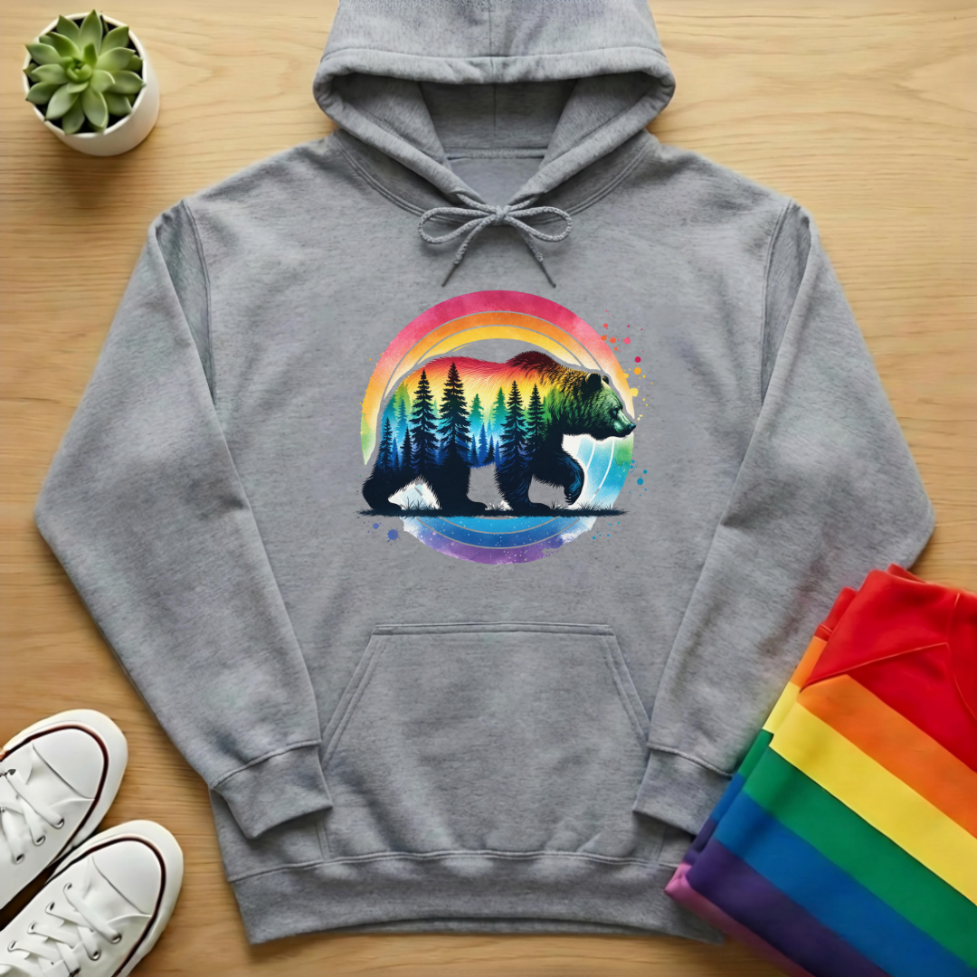 Grizzly In The Woods Hoodie