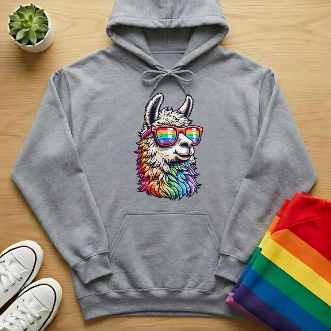 Pride Llama Hoodie