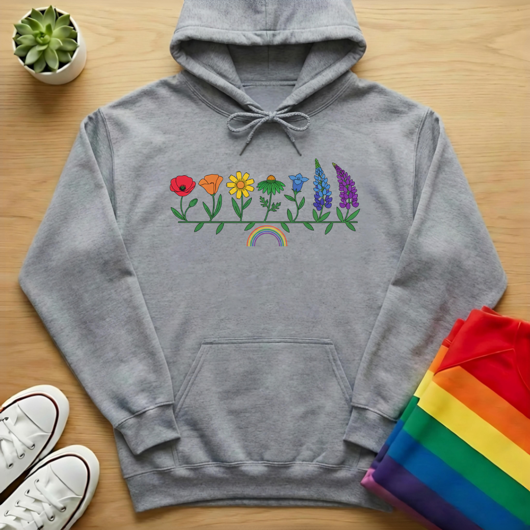 Pride Wildflowers Hoodie
