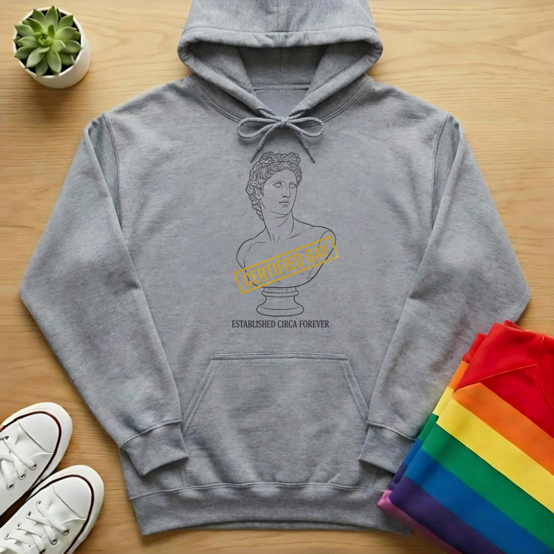 Certified Gay Circa Forever Hoodie