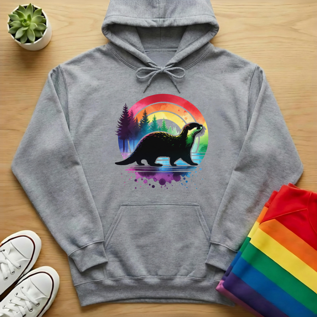Otter In The Woods Hoodie