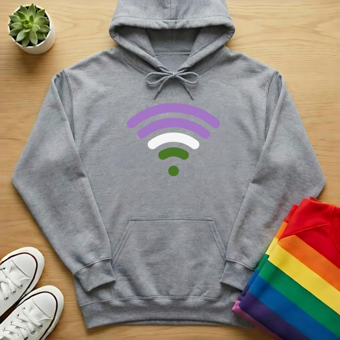 Genderqueer Wi-Fi Hoodie