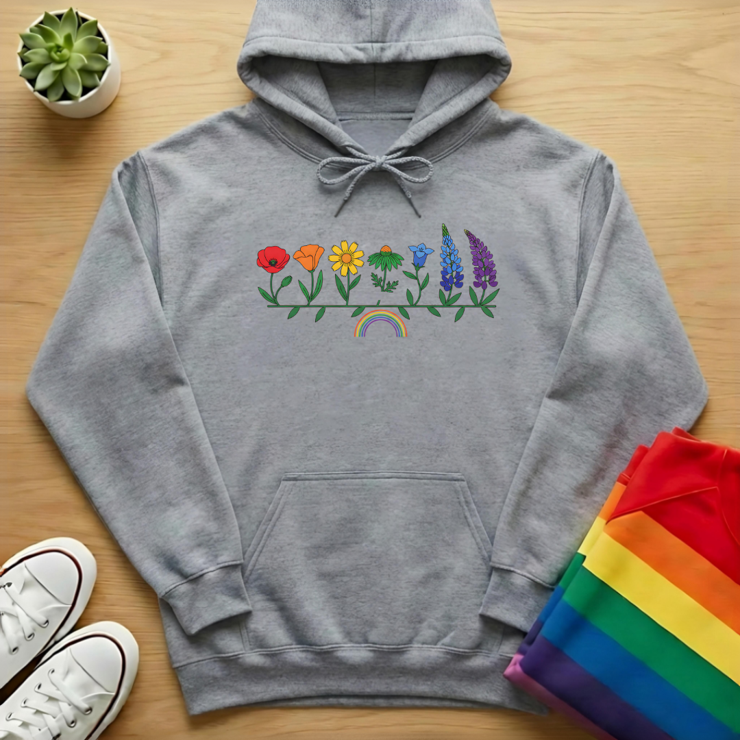 Pride Wildflowers Hoodie