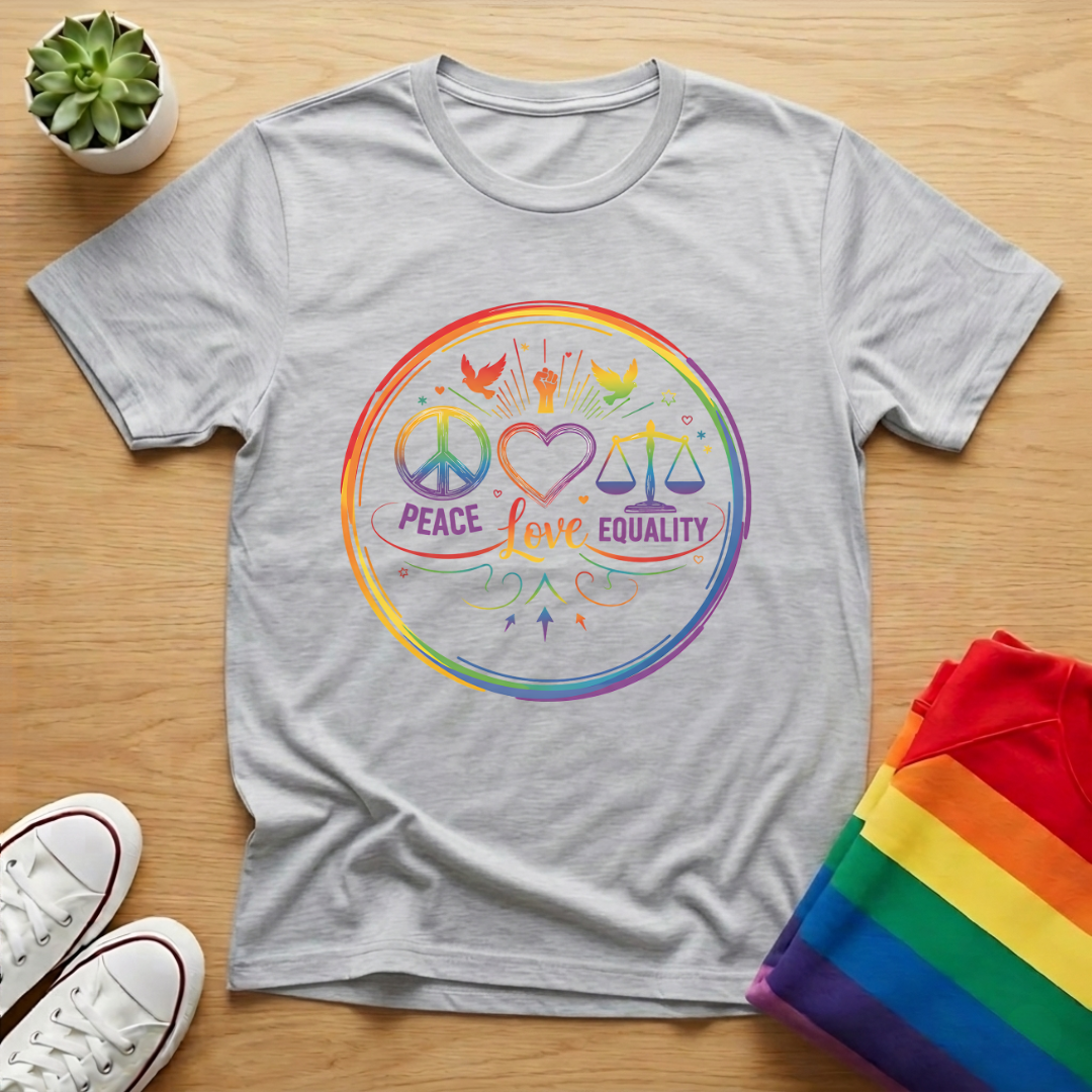 Peace Love Equality Tee