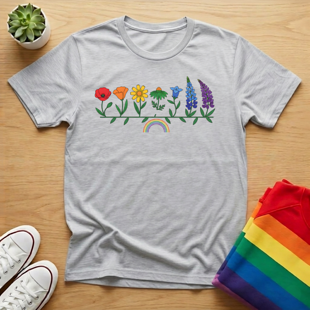 Pride Wildflowers Tee
