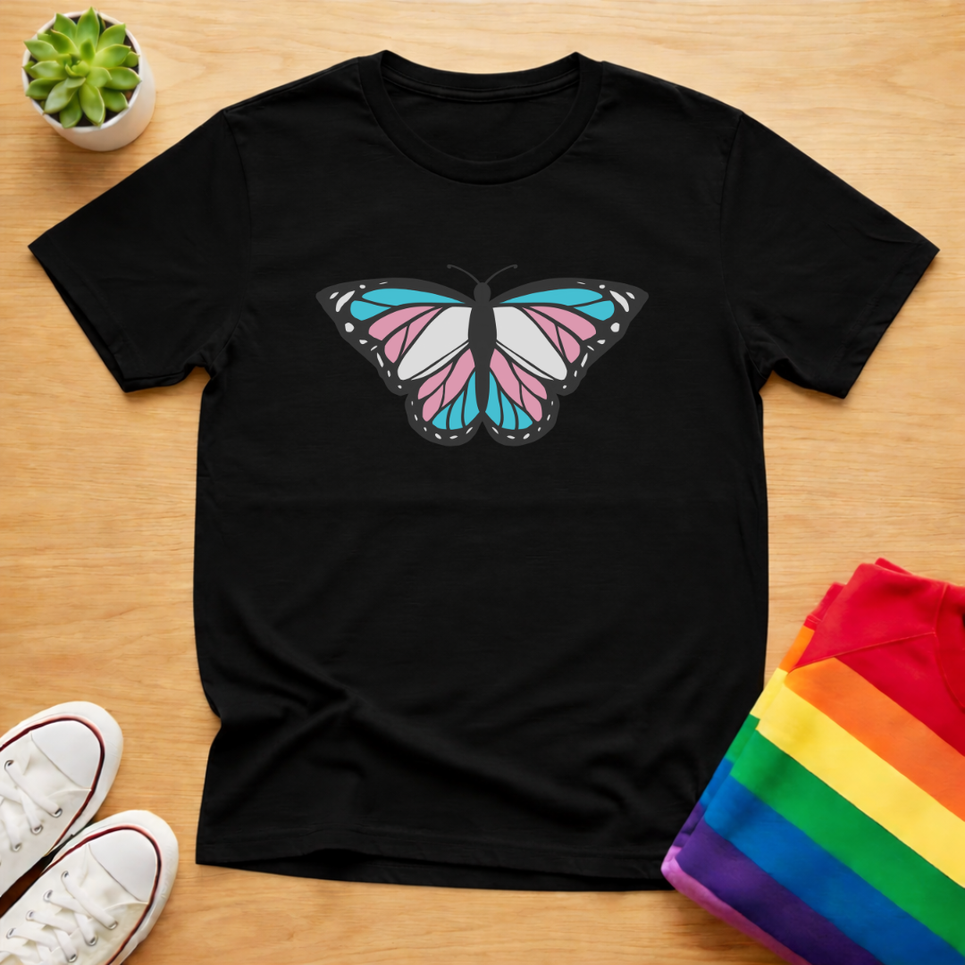 Trans Butterfly Tee