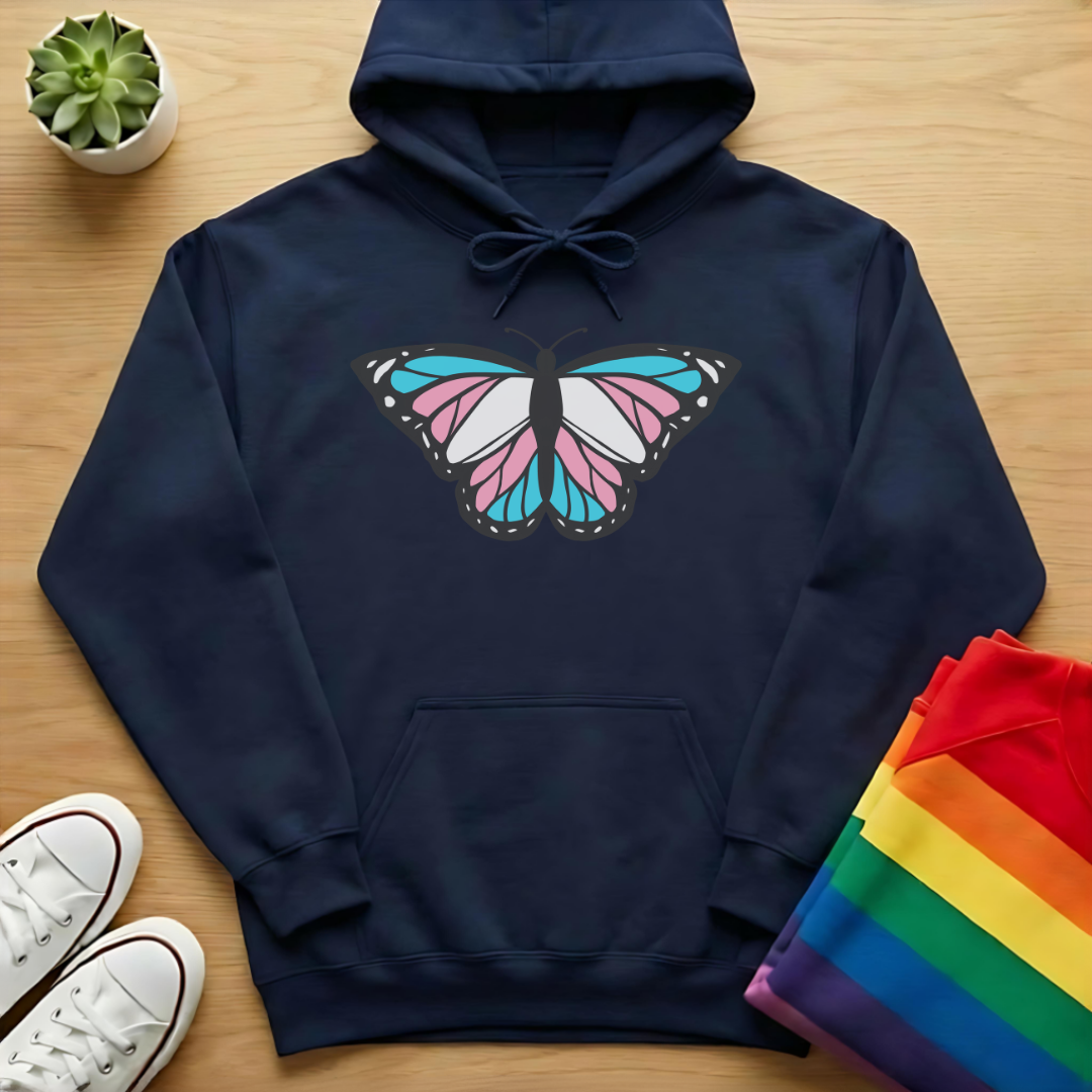 Trans Butterfly Hoodie