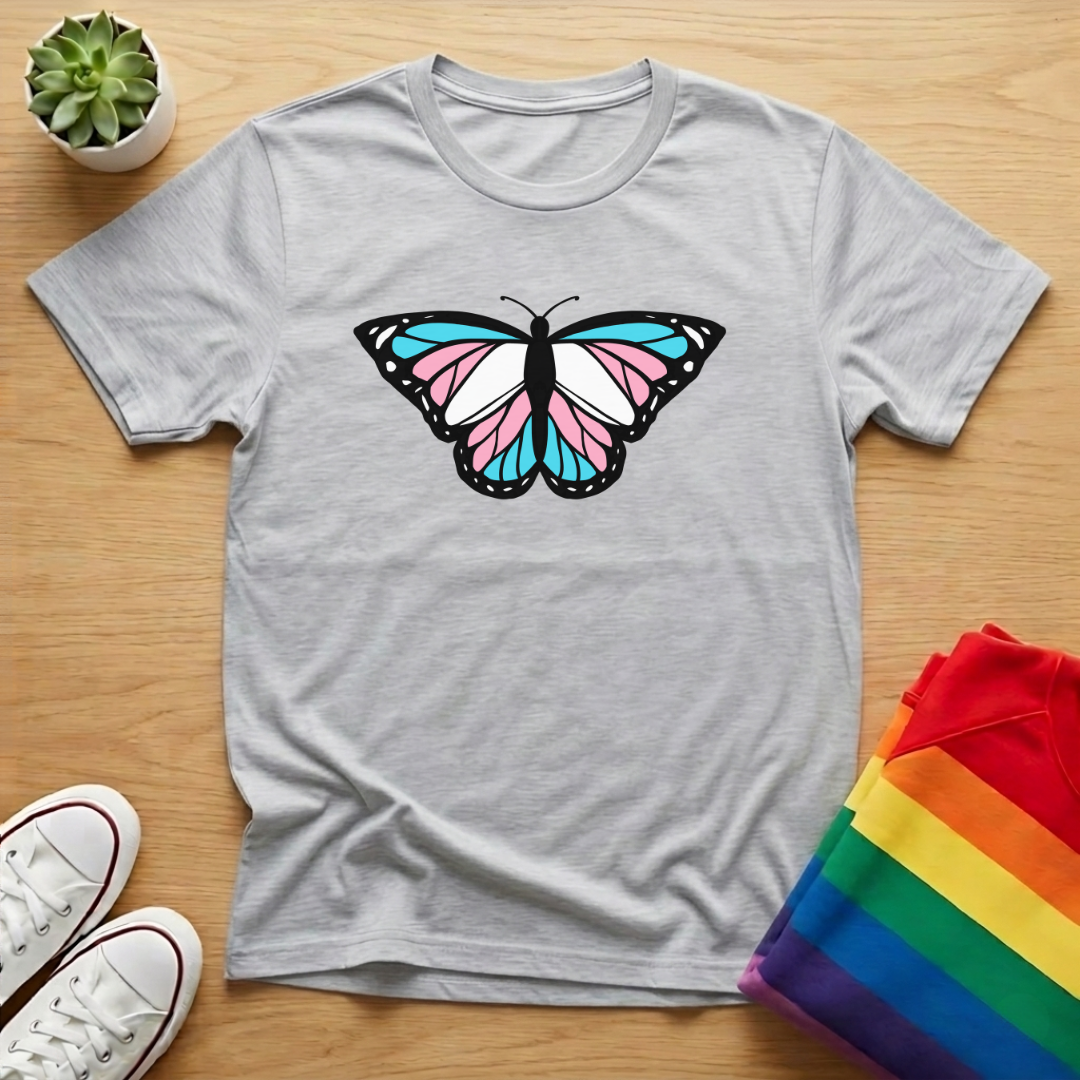 Trans Butterfly Tee