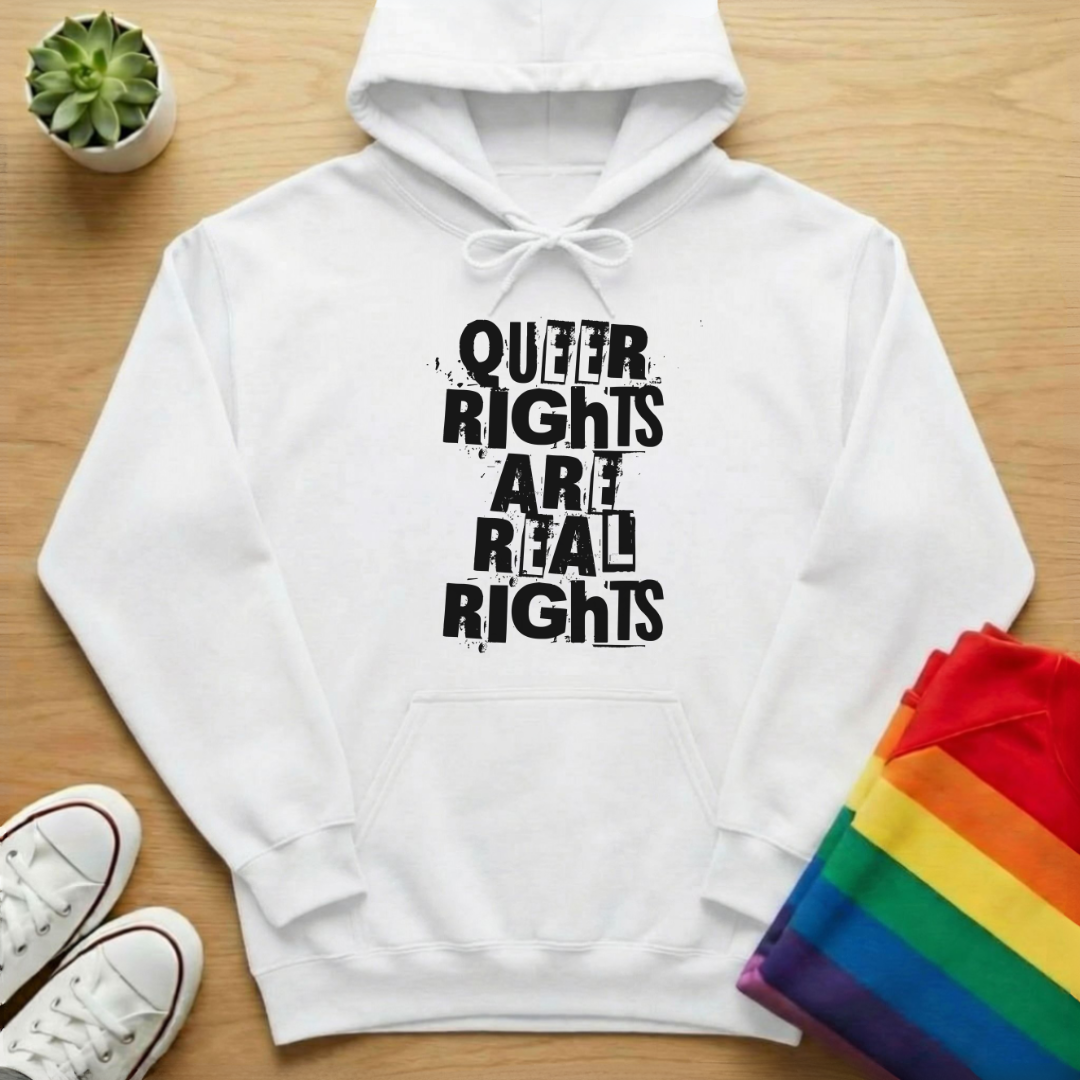 Queer Rights Are Real Rights Hoodie