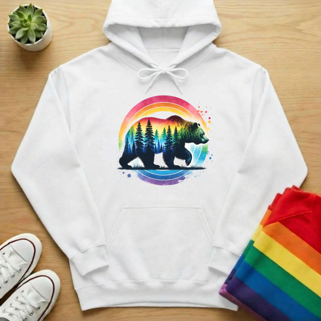 Grizzly In The Woods Hoodie