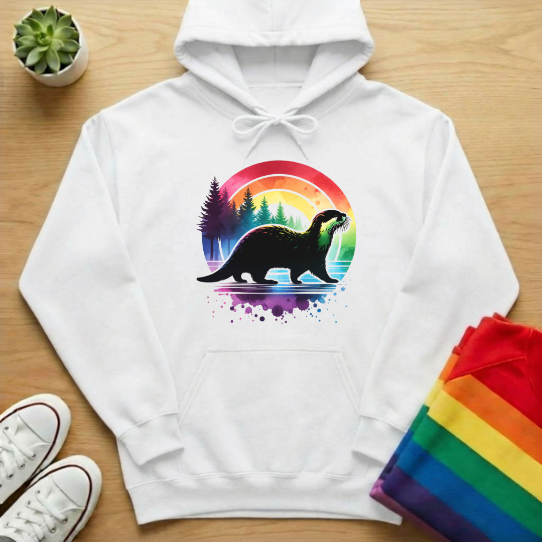 Otter In The Woods Hoodie