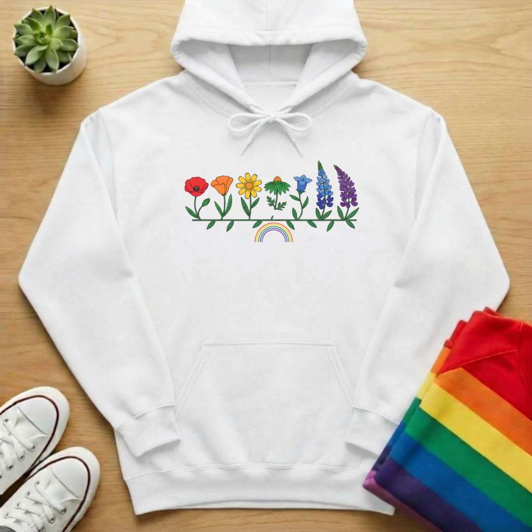 Pride Wildflowers Hoodie