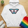 Trans Butterfly Hoodie