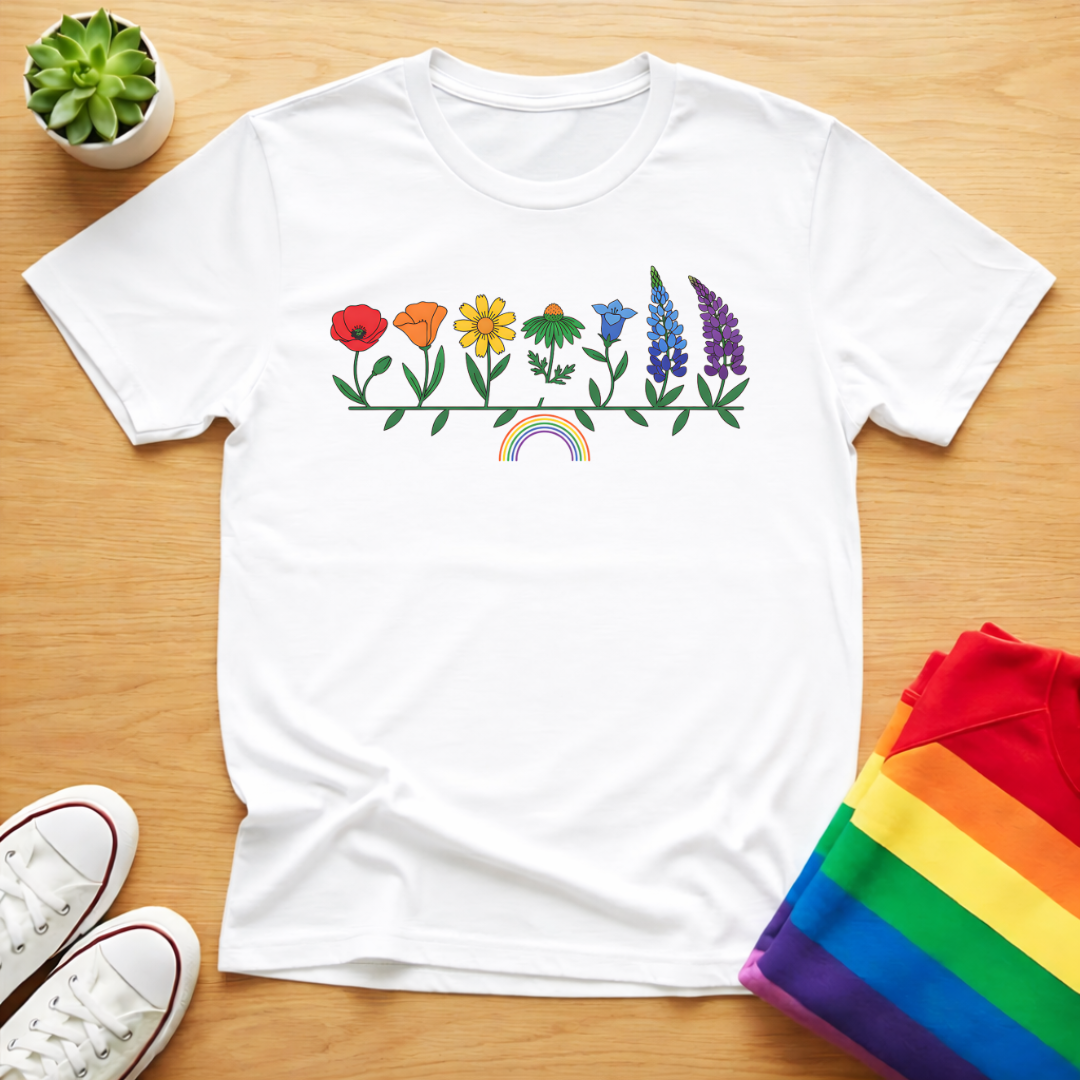Pride Wildflowers Tee