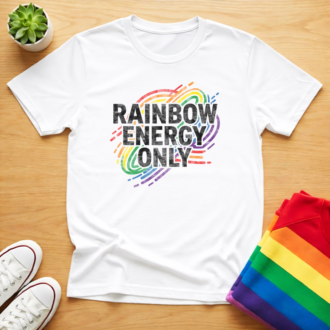 Rainbow Energy Only Tee
