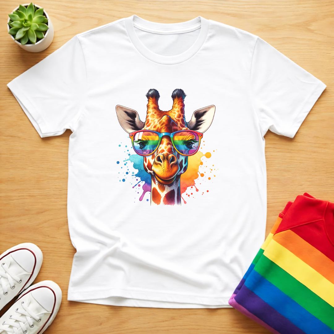 Pride Giraffe Tee