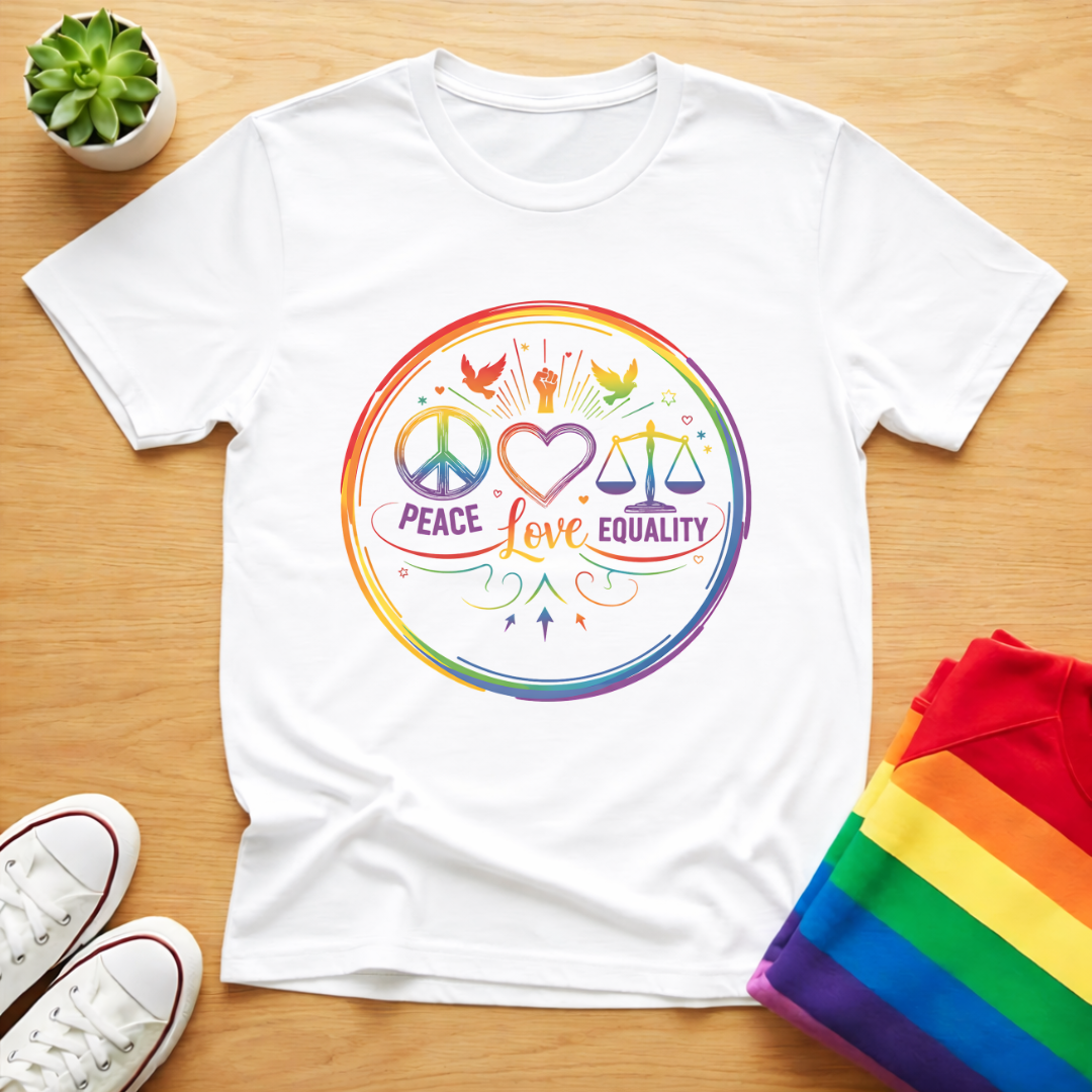 Peace Love Equality Tee
