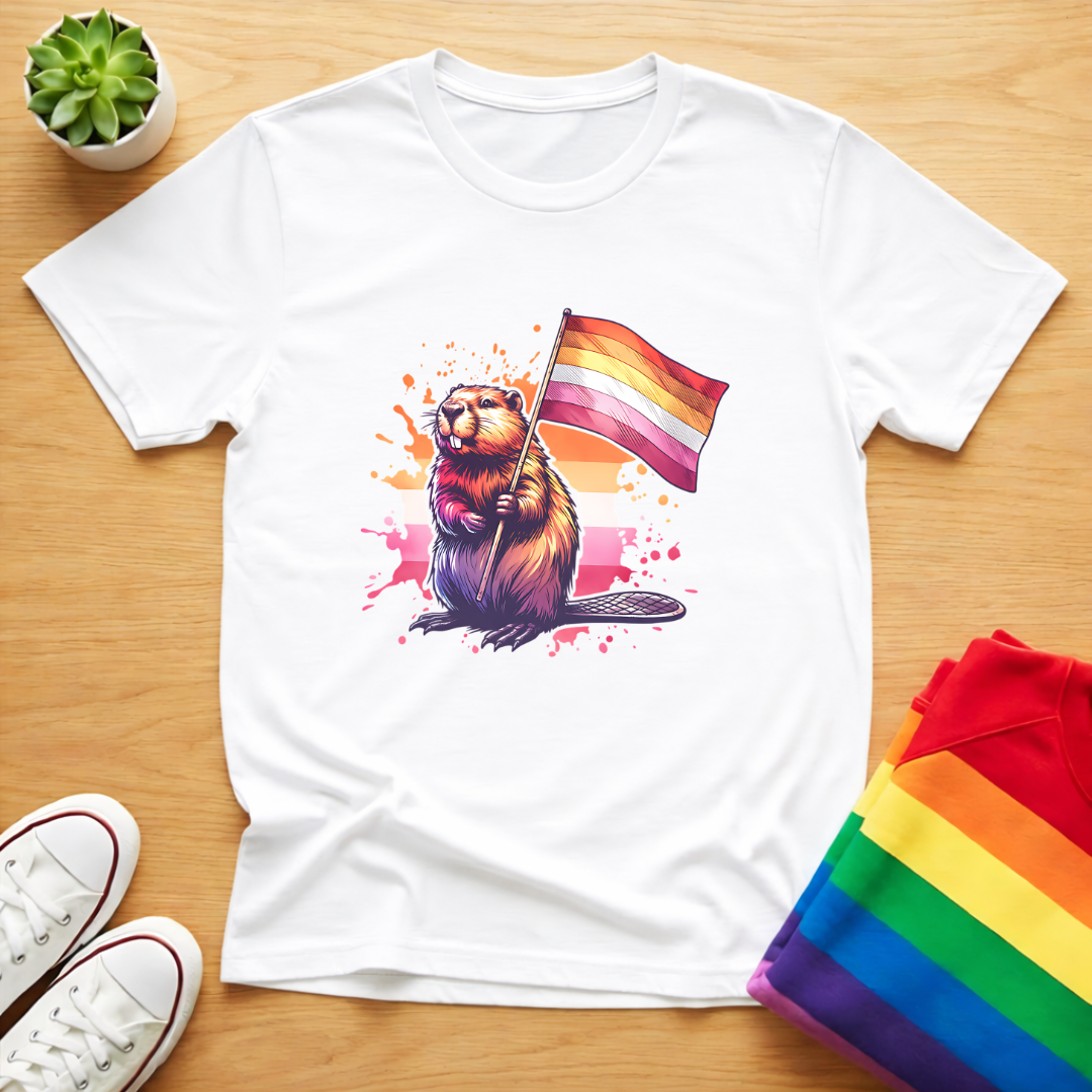 Lesbian Beaver Tee